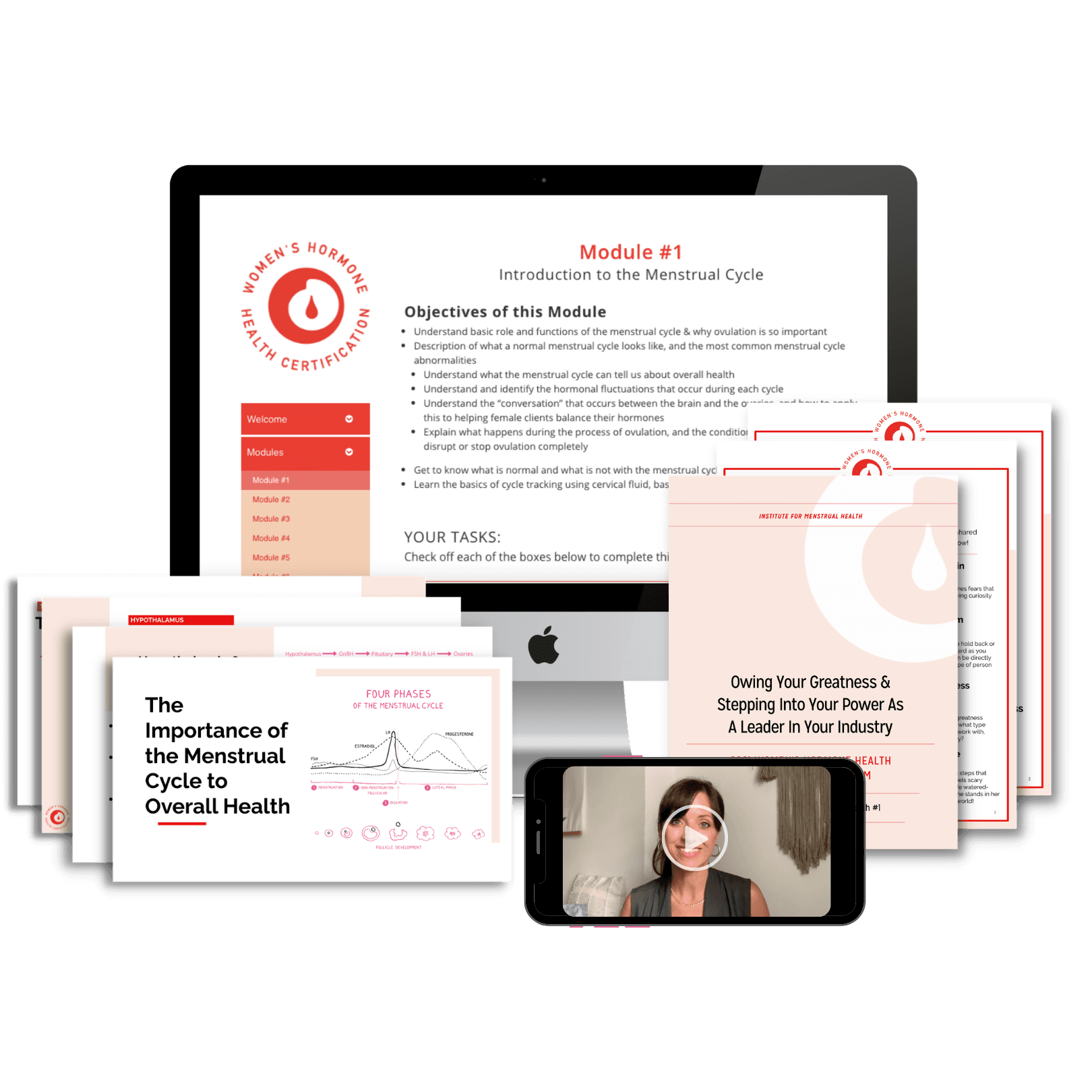 Preview of the Women's Hormone Health Practitioner Certification Program curriculum